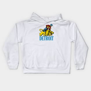 Detroit Lions 1934-1945 Kids Hoodie